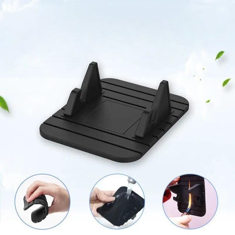 Fairy Car Mobile Holder, Universal Anti-slip Car Silicone Holder Mat Pad, Dashboard Stand For Phone, Mini Multifunction Mobile Desktop Car Stand, Portable Rubber Grip GPS Smartphone Holder Fairy Car Mobile Holder, Universal Anti-slip Car Silicone Holder Mat Pad, Dashboard Stand For Phone, Mini Multifunction Mobile Desktop Car Stand, Portable Rubber Grip GPS Smartphone Holder